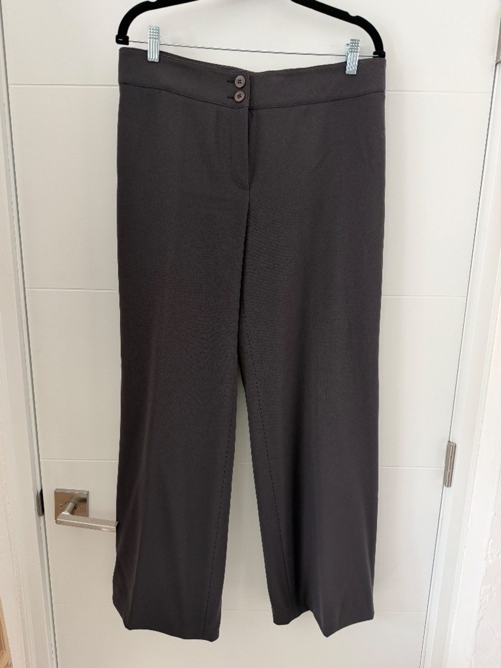 Armani Collezioni High Rise Wide Leg Trousers Slacks US 10 IT 46